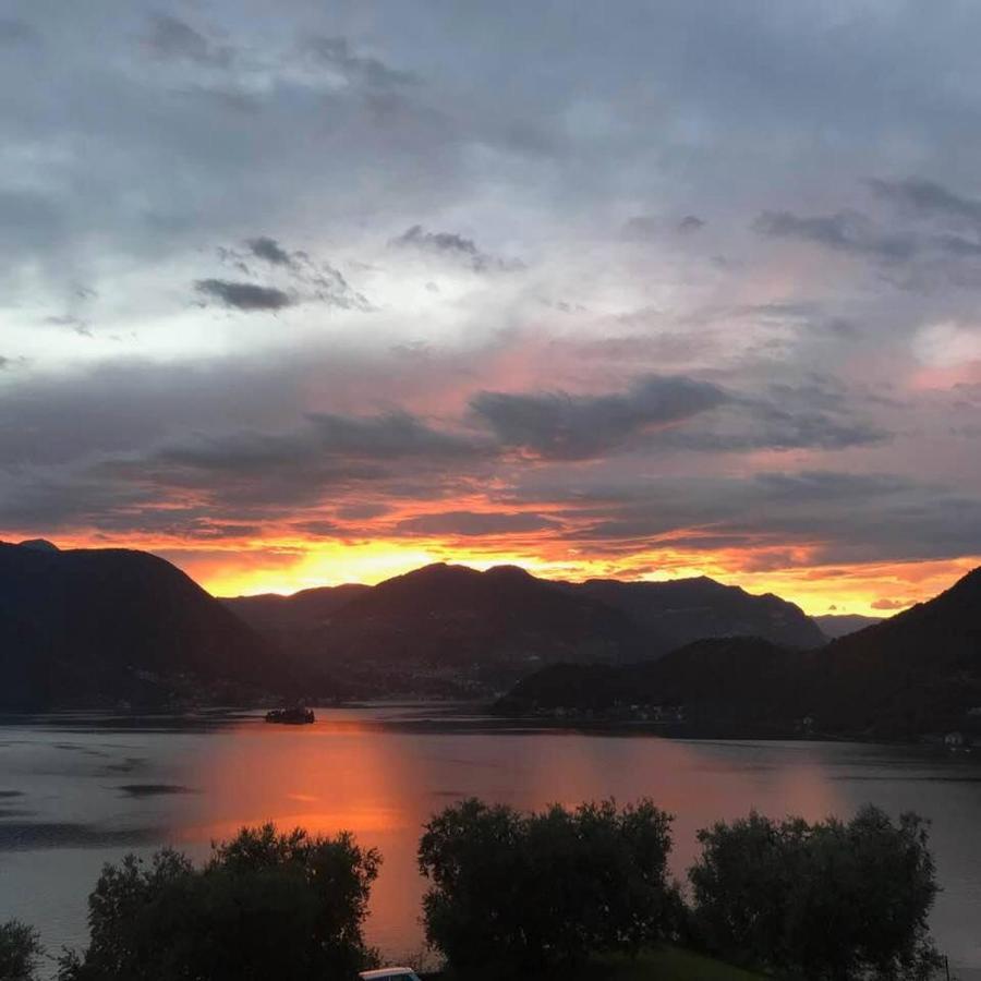 Appartamento Vista Lago D'Iseo Sulzano Εξωτερικό φωτογραφία